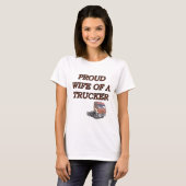 STOLZER EHEFRAU-FERNLASTFAHRER T-Shirt (Vorne ganz)