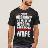 Stolzer Ehemann des Ausflippens des fantastischen T-Shirt (Vorderseite)