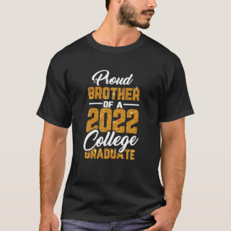 Stolzer eines Abschluss-Colleg im Jahr 2022 T-Shirt