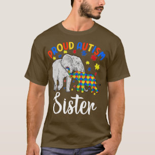 stolzer Elefant von Autismus T-Shirt