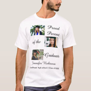 Stolzer Elternteil des Absolventen Benutzerdefinie T-Shirt
