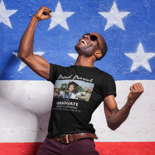 Stolzer Elternteil des Absolventen   Foto T-Shirt