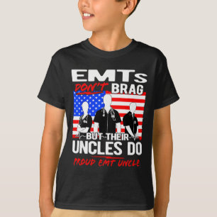 Stolzer Emt-Onkel - Lustige Ems-Familienzitat Emts T-Shirt