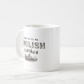 Stolzer englischer Lehrer viktorianisch Kaffeetasse (Vorderseite Links)