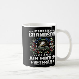 Stolzer Enkel eines Militärveteranen der Luftwaffe Kaffeetasse