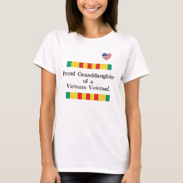 Stolzer Enkelin-Vietnam-Veteranen-T - Shirt