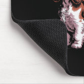 Stolzer Er Spaniel-Hundezüchter Mousepad (Ecke)