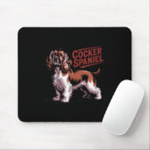 Stolzer Er Spaniel-Hundezüchter Mousepad (Mit Mouse)