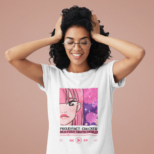 Stolzer Faktenprüfer in einer Post-Truth-Welt Anim T-Shirt