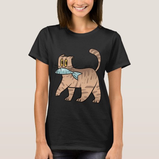 Stolzer Fang oder Wels? T-Shirt (Vorderseite)