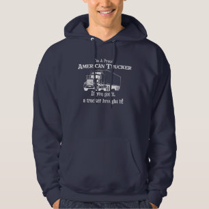Stolzer Fernlastfahrer Hoodie