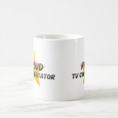 Stolzer Fernsehkommentator Kaffeetasse (Mittel)