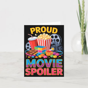 Stolzer Film-Spoiler-Film-Film-Essen-Nacht-Snack Karte
