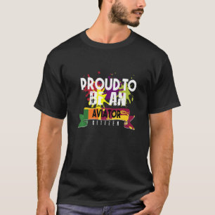 Stolzer Flugbürger Beruf Karriere Arbeiter Arbeit T-Shirt