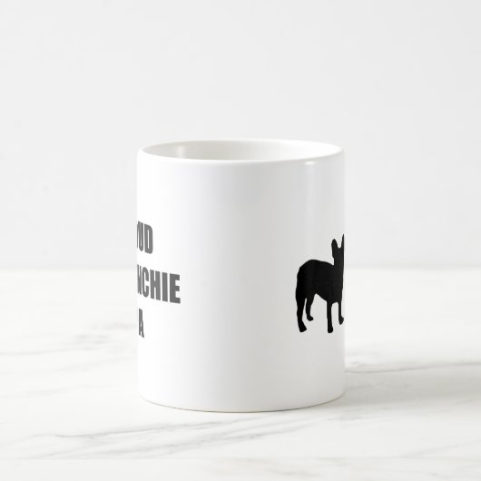 Stolzer Frenchie Papa Kaffeetasse (Mittel)