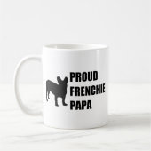 Stolzer Frenchie Papa Kaffeetasse (Links)