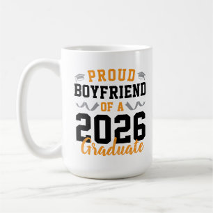 Stolzer Freund einer individuellen Abschlussfeier  Kaffeetasse