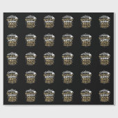 Stolzer Freund eines 2025-Graduate-Abschlusses Geschenkpapier (Flach)