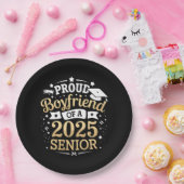 Stolzer Freund eines 2025-Graduate-Abschlusses Pappteller (Party)