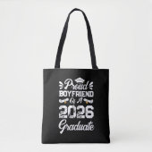 Stolzer Freund eines Absolventen der Klasse 2026 Tasche (Vorderseite)