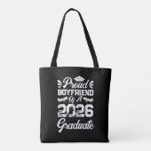 Stolzer Freund eines Absolventen der Klasse 2026 Tasche (Rückseite)
