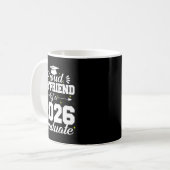 Stolzer Freund eines Cl-Absolventen 2026 Abschluss Kaffeetasse (Vorderseite Links)