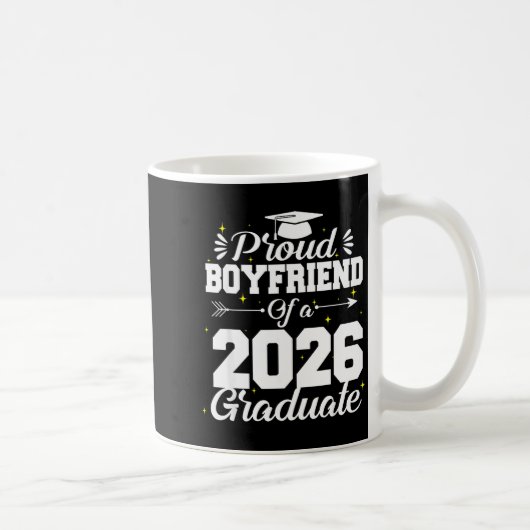 Stolzer Freund eines Cl-Absolventen 2026 Abschluss Kaffeetasse (Rechts)