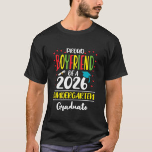 Stolzer Freund eines Kindergarten-Schülers der Kla T-Shirt