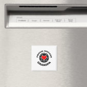 Stolzer Fußball-Opa Magnet (In Situ (Geschirrspüler))