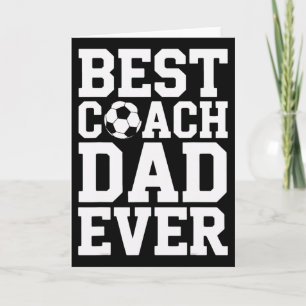 Stolzer Fußballtrainer Bester Trainer Dad Je Train Karte