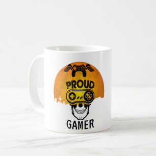 STOLZER GAMER - HALLOWEEN-GAMING-NERD KAFFEETASSE