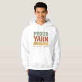 Stolzer Garn-Horter Lustiger Strick Hoodie (Vorne ganz)