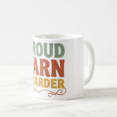 Stolzer Garn-Horter Lustiges Stricken Kaffeetasse (VorderseiteRechts)