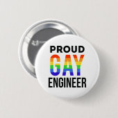 Stolzer Gay Engineer Monat Grad Engineering Button (Vorne & Hinten)