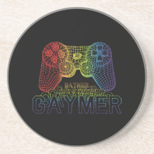 Stolzer Gaymer, Gay Pride Gaming Getränkeuntersetzer