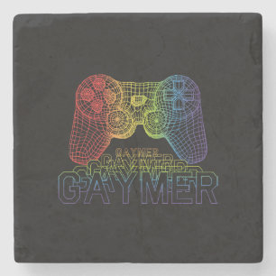 Stolzer Gaymer, Gay Pride Gaming Steinuntersetzer