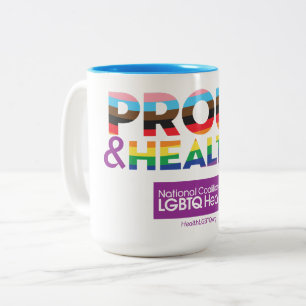 Stolzer & Gesunder Becher Zweifarbige Tasse
