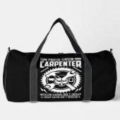 Stolzer Gewerkschafts-Zimmermann Facharbeit Duffle Bag (Vorderseite)