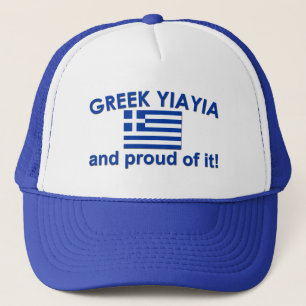 Stolzer Grieche Yia Yia Truckerkappe