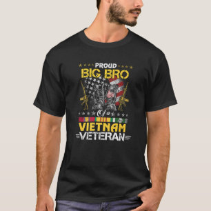 Stolzer großer Bruder eines Vietnam-Veteranen Mein T-Shirt