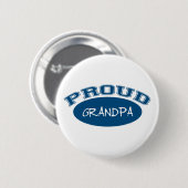 Stolzer Großvater (blau) Button (Vorne & Hinten)