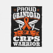 Stolzer Großvater eines Kämpfer-Kriegers und Rsd-B Fleecedecke (Vorderseite)