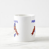 Stolzer Großvater eines US-Seemanns Kaffeetasse (Mittel)