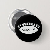 Stolzer Großvater (weiß) Button (Vorne & Hinten)