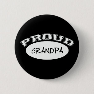 Stolzer Großvater (weiß) Button