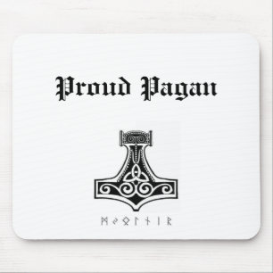 Stolzer heidnischer Mousepad