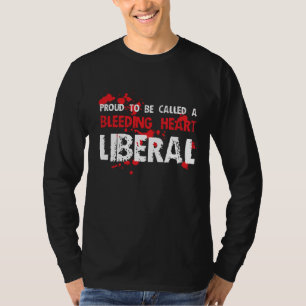 Stolzer Herz-Liberaler T-Shirt