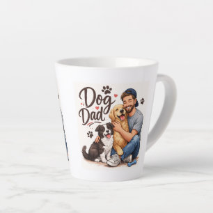 Stolzer Hundepapa-Kaffeetasse – Perfektes Geschenk Milchtasse