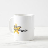 Stolzer Investmentbanker Kaffeetasse (Vorderseite Links)