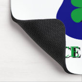 Stolzer irischer Polizeibeamte Mousepad (Ecke)